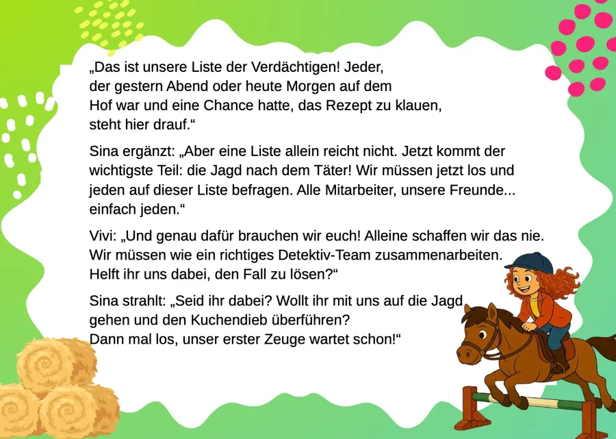 Schnitzeljagd Reiterhof & Pferde – Einblick in die Geschichte