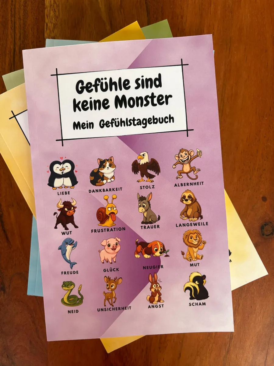 Gefühlstagebuch – Farbvariante Lila