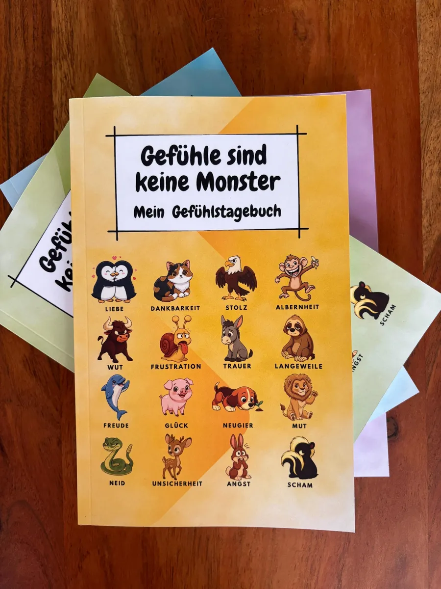 Gefühlstagebuch – Farbvariante Orange